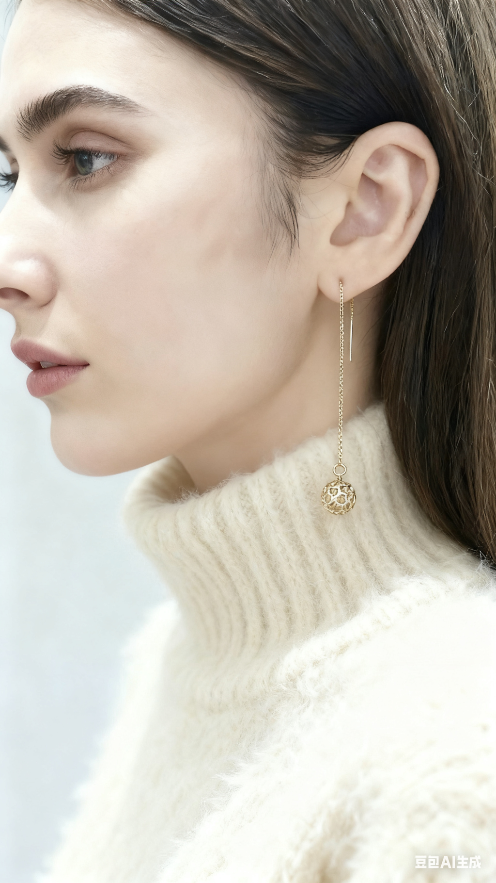 Golden Hollow Zirconia Drops